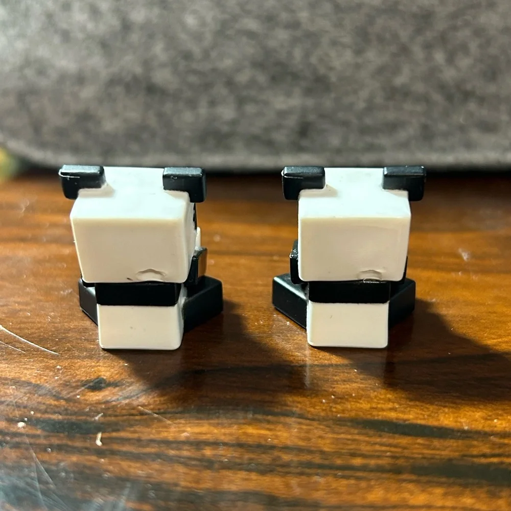 Mattel Minecraft Melon Series 22 Panda Cake Mini Collectible Figure 2 PCs 1”